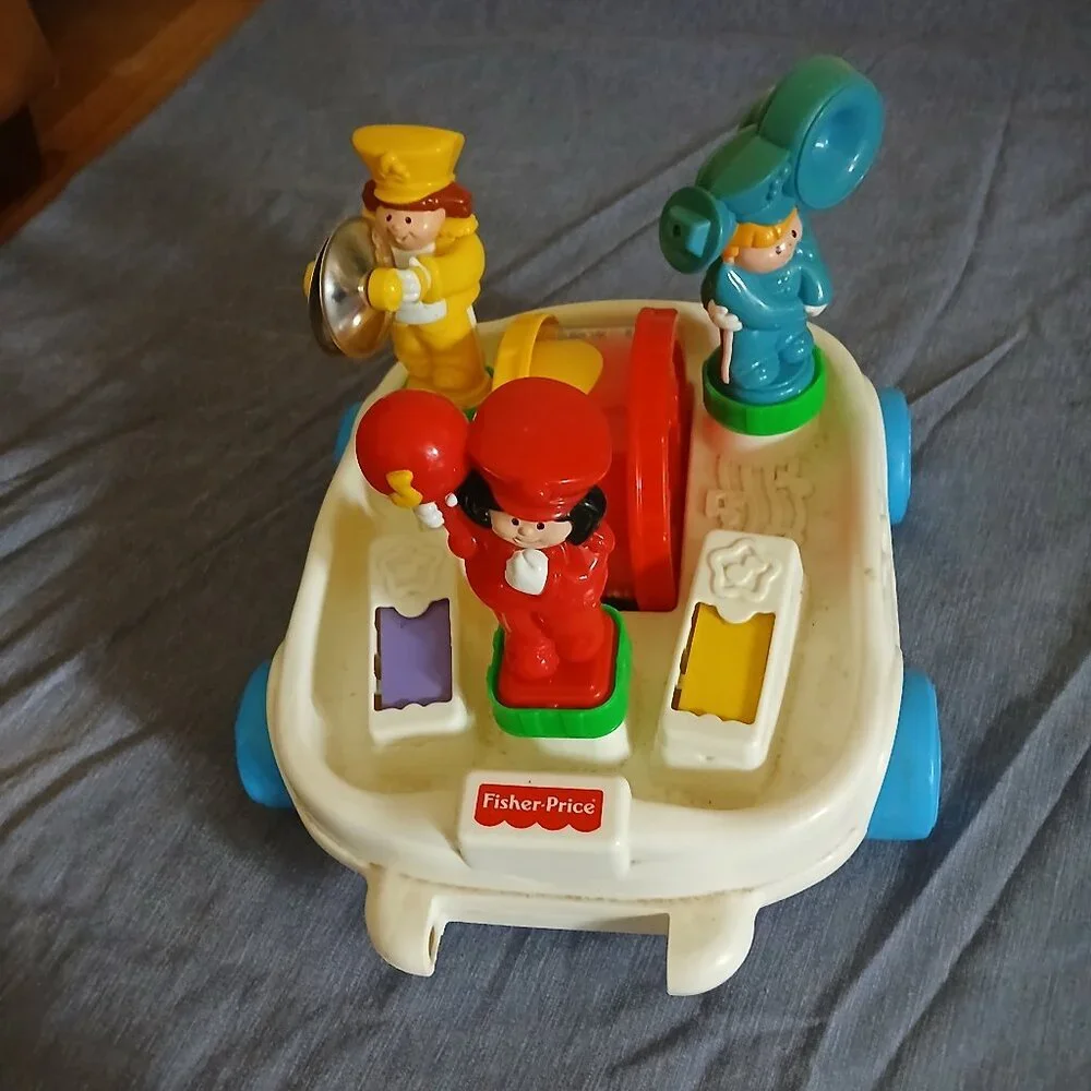Vintage 1998 Fisher Price Band Music Toys